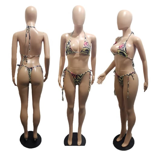 4 piece bikini set