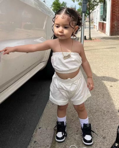 Girls 2 piece shorts set