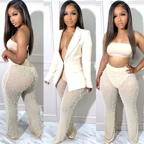 Blazer and pants set