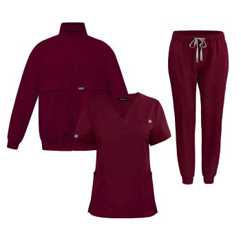 Undaunted’s 3 piece scrub set