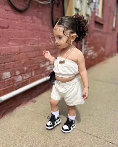 Girls 2 piece shorts set
