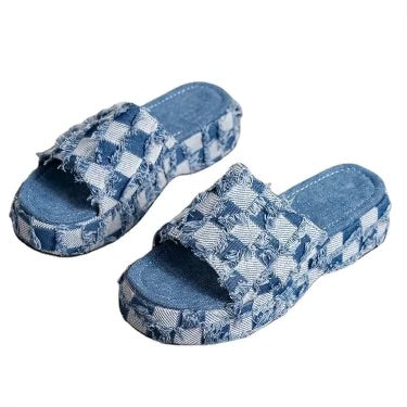 Patchwork Sandals