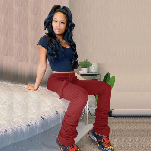 Chill bae stacked pants