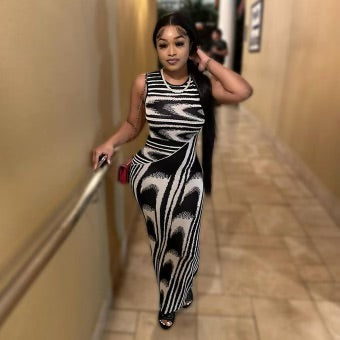 Stripe Bodycon dress