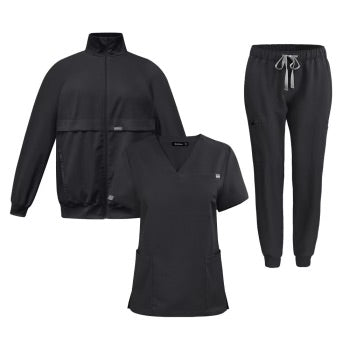 Undaunted’s 3 piece scrub set