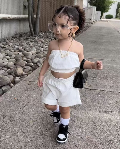 Girls 2 piece shorts set