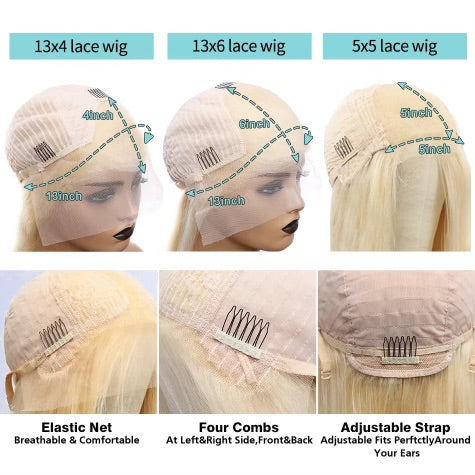 613 body wave lace wig