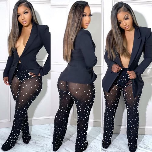 Blazer and pants set