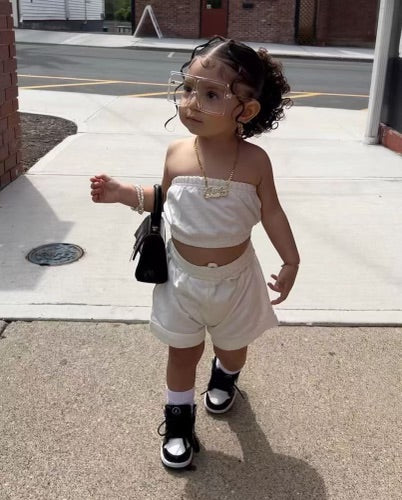 Girls 2 piece shorts set