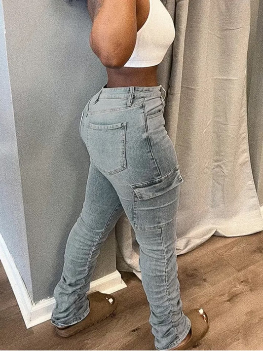 Cargo Denim PLUS SIZE