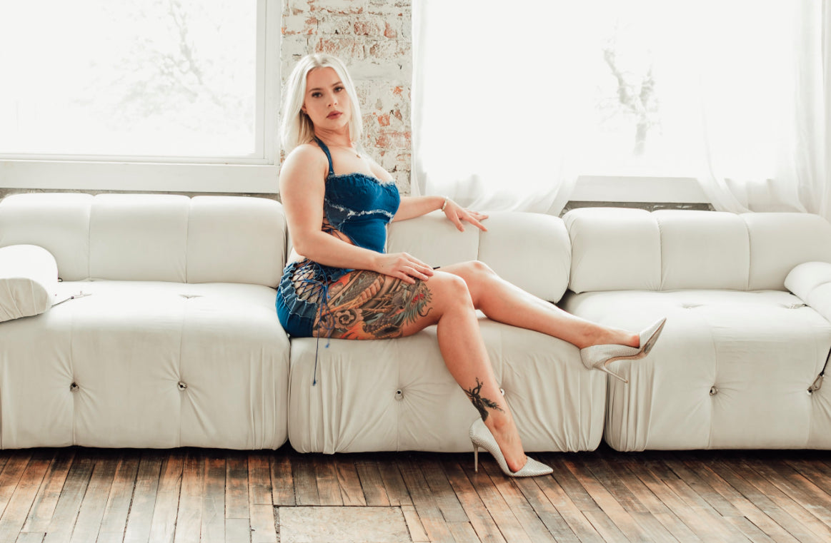 Don’t save her denim set