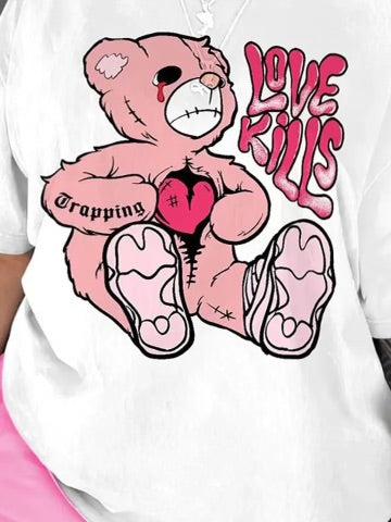 Love kills tee PLUS SIZE