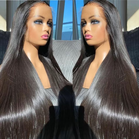 Straight 13x4 lace front wig